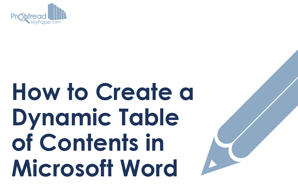 auto generate table of contents page in microsoft word for mac